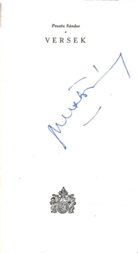 Puszta S�ndor - Versek
