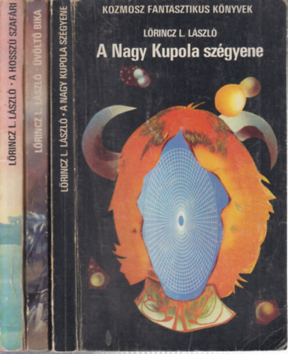 3 db. kalandregny (A Nagy Kupola szgyene + vlt bika + A hossz szafri)