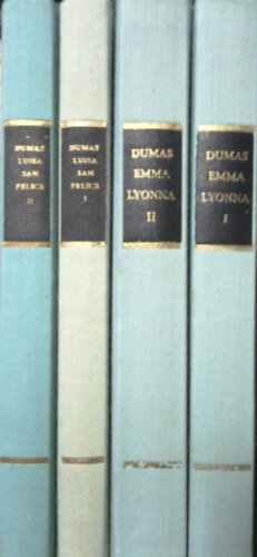 Emma Lyonna I-II. + Luisa San Felice I-II.