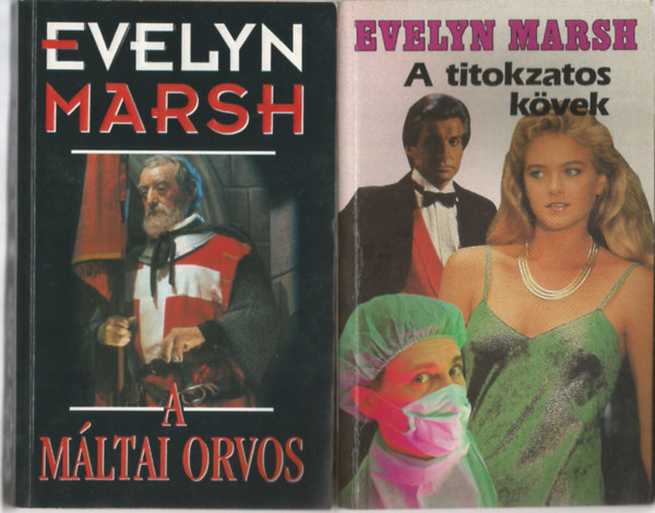 Evelyn Marsh - 2 db knyv, A mltai orvos, A titokzatos kvek
