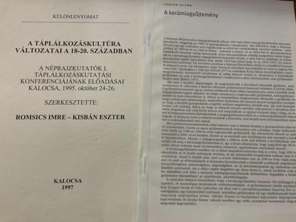 2 db Csupor Istvn kzlemny