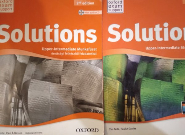 Solutions Upper-Intermediate Student's Book + Workbook