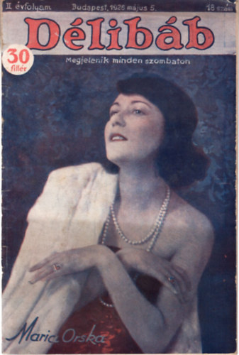 D�lib�b sz�nh�zi hetilap -  II. �vfolyam, 18. sz�m , 1928 m�jus 5.