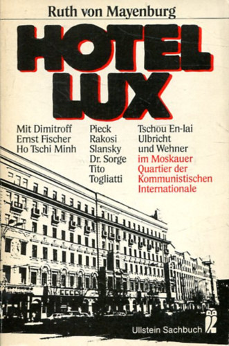 Ruth von Mayenberg - Hotel Lux