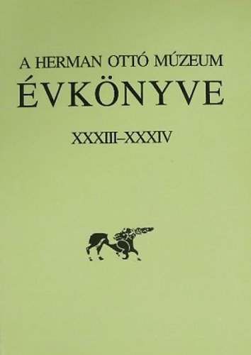 A Herman Ott Mzeum vknyve XXXIII-XXXIV. (Klnlenyomat)