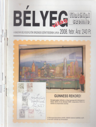 B�lyegvil�g 2008/2,3,5,6,7-8. sz�mok (5 db. lapsz�m)