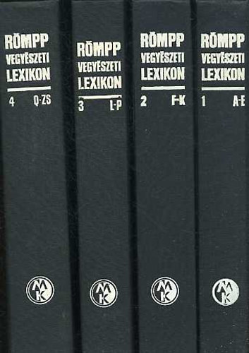 R�mpp vegy�szeti lexikon I-IV.