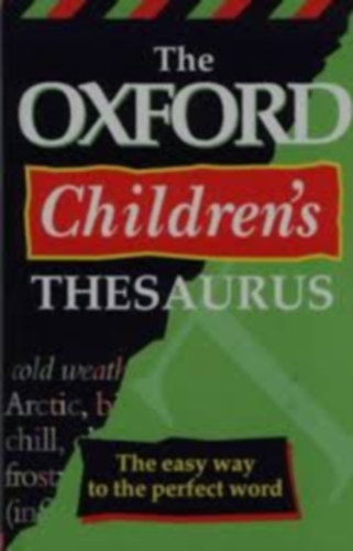 the oxford children's thesaurus