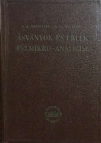 Ásványok és ércek félmikro-analízise