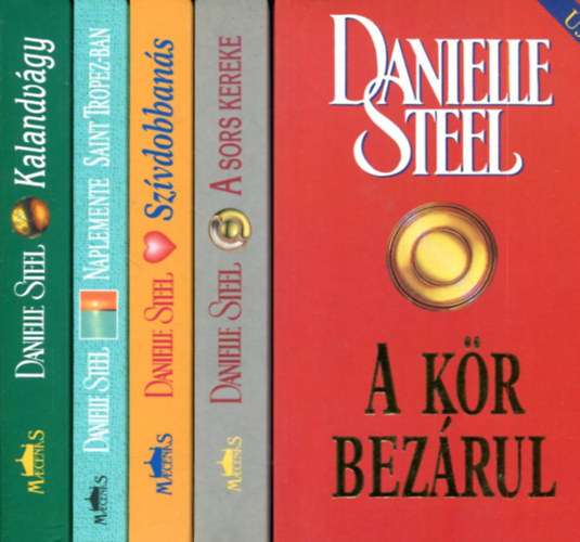 Danielle Steel - 5 db Danielle Steel ktet