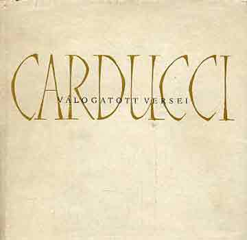 Carducci v�logatott versei