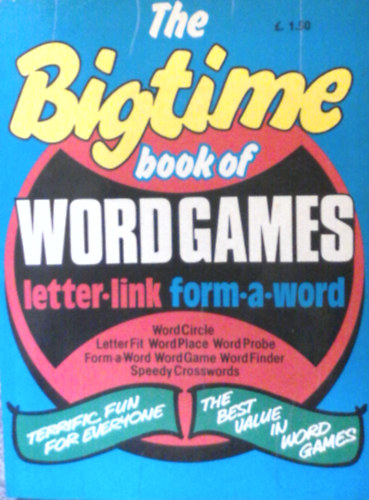 The bigtime book of WORD GAMES letter-link form-a-word