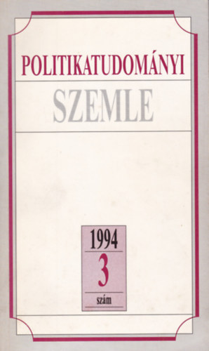 Politikatudomnyi szemle 1994. 3. szm