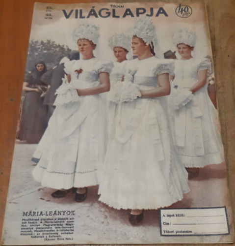 Tolnai Vil�glapja 45. �vfolyam (1943) 35. sz�m