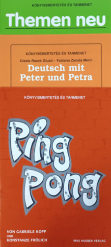Ping Pong + Deeutsch mit Peter und Petra + Themen neu (3 ktet, Knyvismertets s tanmenet)