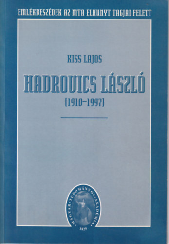 Hadrovics L�szl� (1910-1997)
