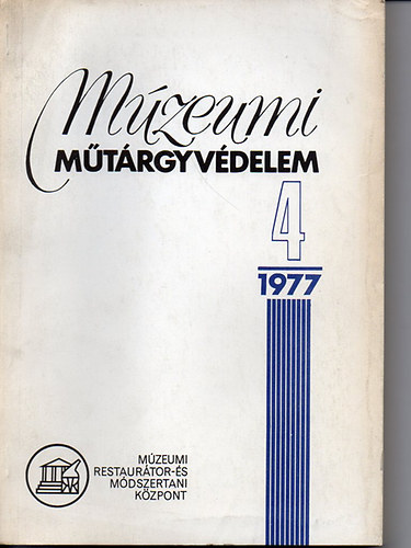 Mzeumi mtrgyvdelem 4/1977