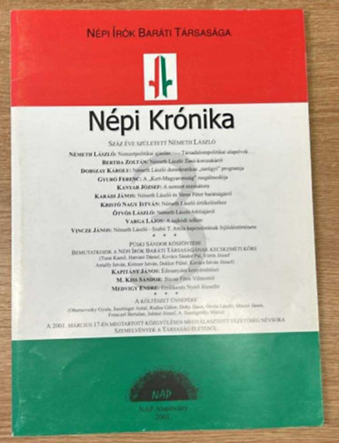 Milassin Bla  (fszerk.) - Npi Krnika 2001/3.