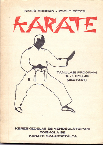 Karate - Tanulsi program 9.-1. kyu-ig (Jegyzet)