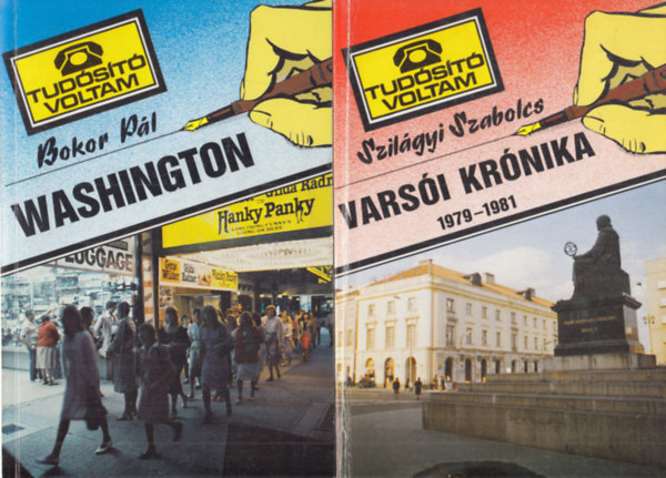 2 db Tudst Voltam ktet: Washington + Varsi krnika 1979-1981