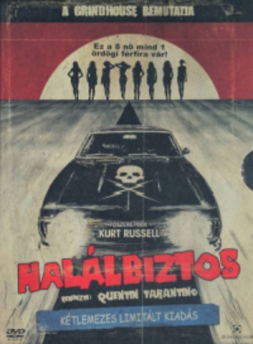 Kurt Russell Quentin Tarantino - Hal�lbiztos - K�tlemezes v�ltozat (2 DVD)