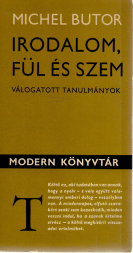 Irodalom, f�l �s szem