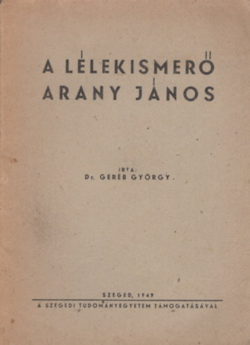 A llekismer Arany Jnos