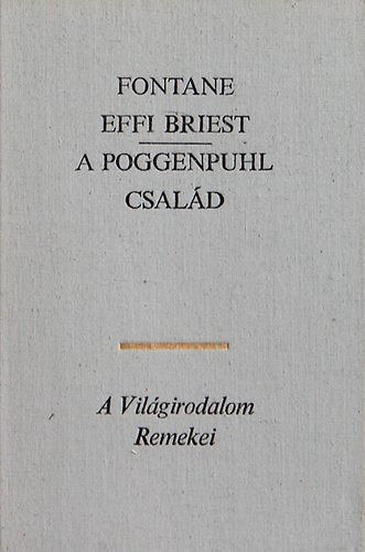 Effie Briest/A Poggenpuhl csald