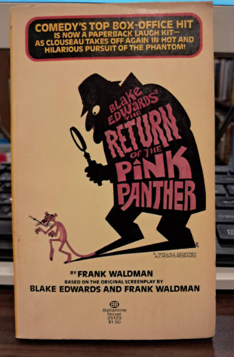 Frank Waldman Blake Edwards - The Return of the Pink Panther (A Rózsaszín párduc visszatér angol nyelven)