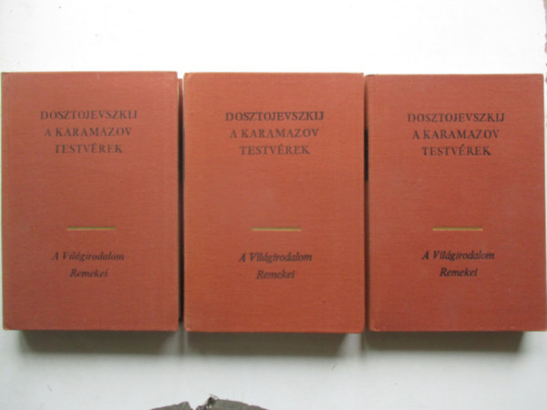 A Karamazov testv�rek I-III.
