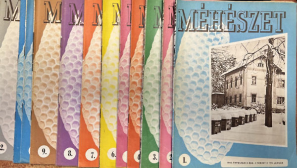 M�h�szet 1971. �vfolyam 1-12. sz�m
