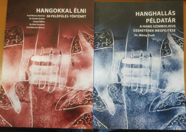 Dr. Sandra Escher, Jacqui Dillon, Dr. Dirk Corstens, Prof Mervyn Morris, M�rey Zsolt Prof Marius Romme - 2 db Hangokkal �lni (50 fel�p�l�s-t�rt�net) + Hanghall�s p�ldat�r (A hang szimbolikus �zenet�nek megfejt�se)