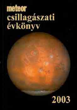 Mizser-Szabados-Taracsk - Meteor csillagszati vknyv 2003