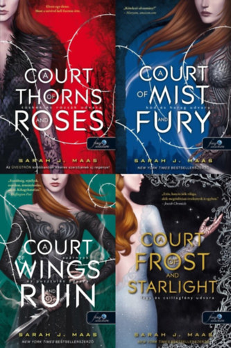 T�sk�k �s r�zs�k udvara sorozat 1-4.: T�sk�k �s r�zs�k udvara + K�d �s harag udvara + Sz�rnyak �s pusztul�s udvara +  Fagy �s csillagf�ny udvara