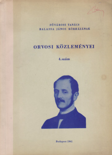 Balassa Jnos Krhznak orvosi kzlemnyei 4. szm