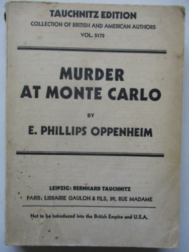 Murder at monte carlo
