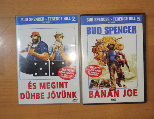 2 klasszikus Bud Spencer-film DVD-n: �s megint d�hbe j�v�nk, Ban�n Joe