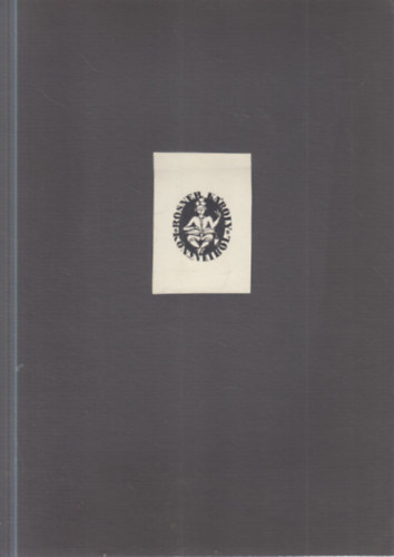 Ex Libris Rosner K�roly grafikus, �r� (eredeti nyomat)