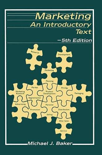 Michael J. Baker - Marketing - An Introductory Text