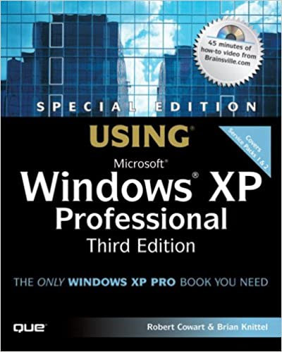 Special Edition Using Microsoft Windows XP Professional (3rd Edition) + CD mellklet
