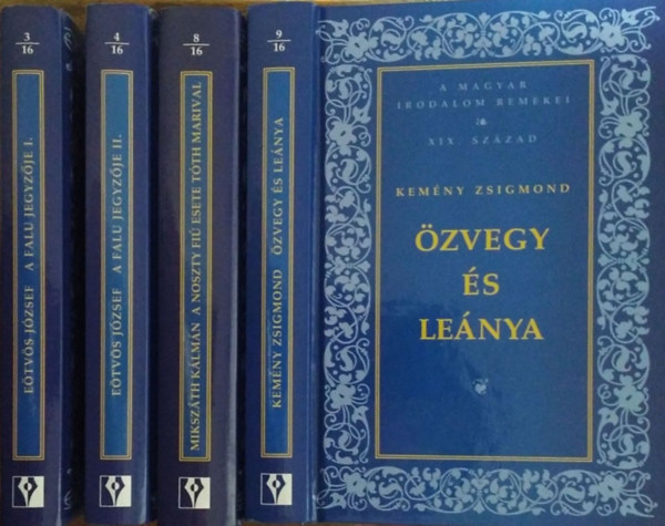 A falu jegyzje I-II. + A Noszty fi esete Tth Marival + zvegy s lenya (4 ktet)