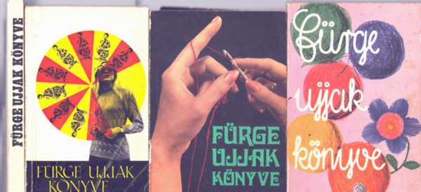 4 db Frge ujjak knyvek: 1969, 1971, 1972, 1975