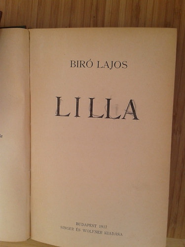 Lilla (Br Lajos munki10.)