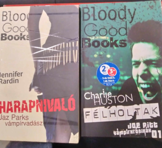 2 db Bloody Good Books: Harapnival + Flholtak