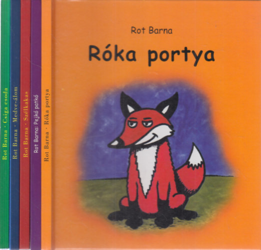 5 db. versesk�nyv gyerekeknek (R�ka portya + Pejk� patk� + Sz�lkakas + Medve-�lom + Csiga csoda)