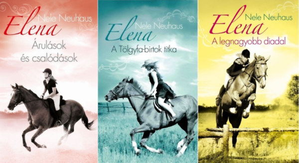 Elena sorozat h�rom k�tete egyben - 3-4-5 (�rul�sok �s csal�d�sok / A t�lgyfabirtok titka / A legnagyobb diadal)
