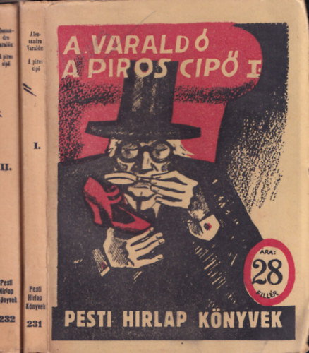 A piros cip I-II. -Pesti Hrlap Knyvek 231. s 232. ktet