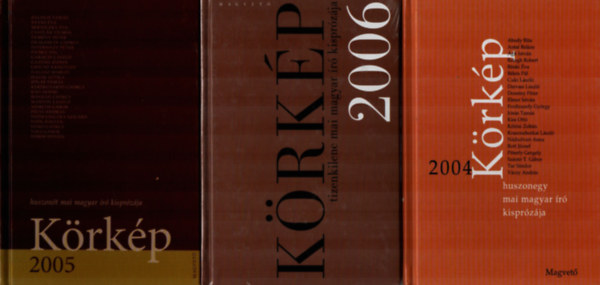 Keresztury Tibor, Boldizsr Ildik Krmendy Zsuzsanna - 5 db Krkp 2001, 2003, 2004, 2005, 2006. ktetek.