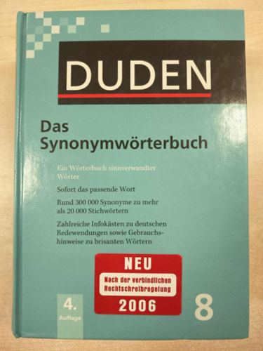 Duden - Das Synonymwrterbuch