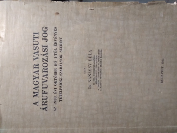 A magyar vas�ti �rufuvaroz�si jog